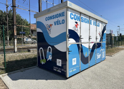 Consigne Vélo Vélodéa Gare De Grésy Nouvel Habillage