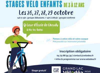 Stage Vélo Enfants Vélodéa Octobre 2026